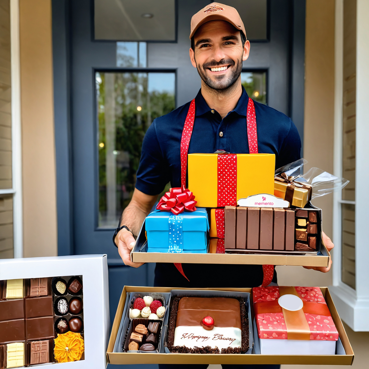 Express Delivery memento chocolate